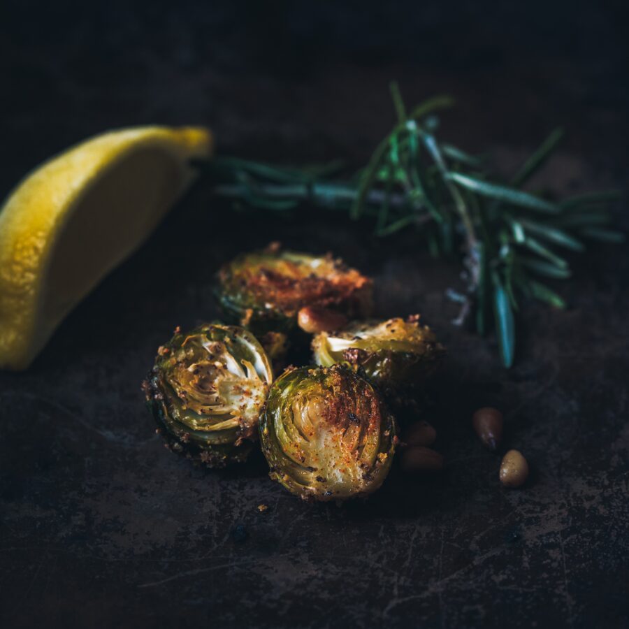 Rosenkohl knusprig gebraten